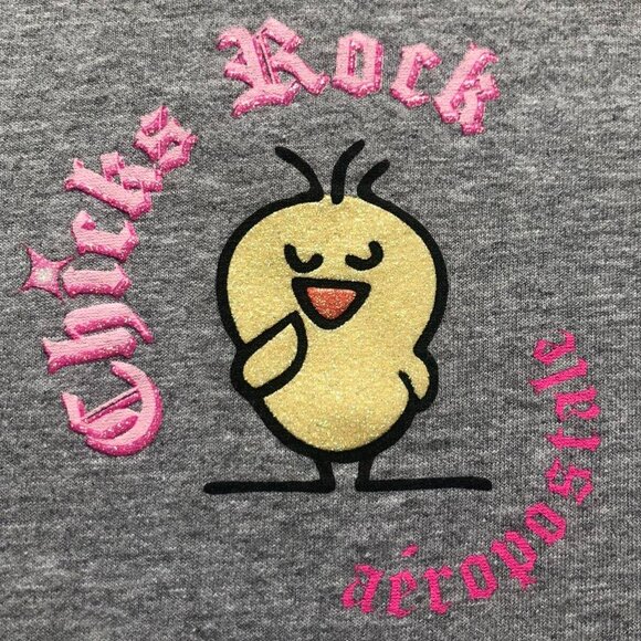 00s Aeropostale Chicks Rock Tee - Picture 4 of 8